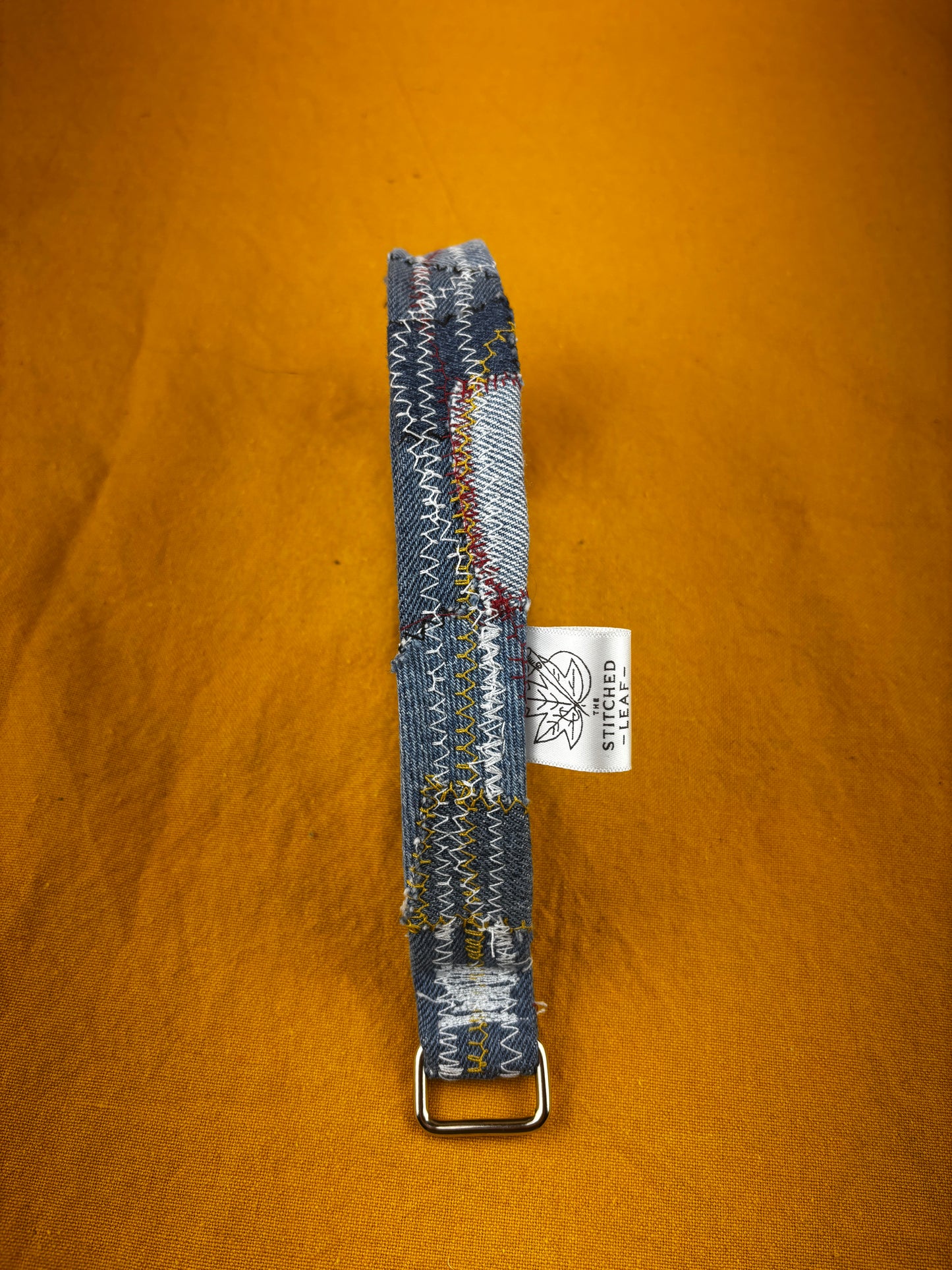 Kelowna Keychain/Wallet strap , Rainbow Patchwork